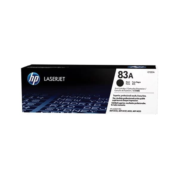 HP 83A Black (CF283A) Original LaserJet Toner Cartridge – 
