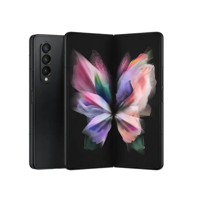 Samsung Galaxy Z Fold 3 5G, 7.6", 256GB + 12GB RAM -duos physical sim plus Esim-Phantom black