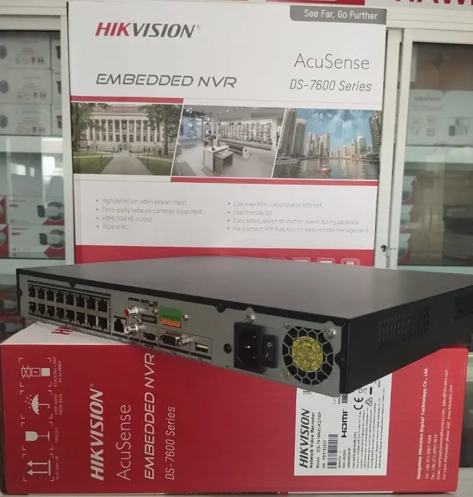 NVR 16 Channel POE Powered