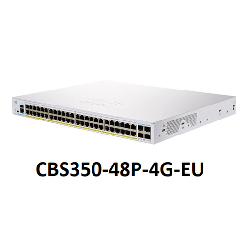 [CBS350] Cisco Business CBS350-48P-4G 48 Port Gigabit PoE Managed Network Switch